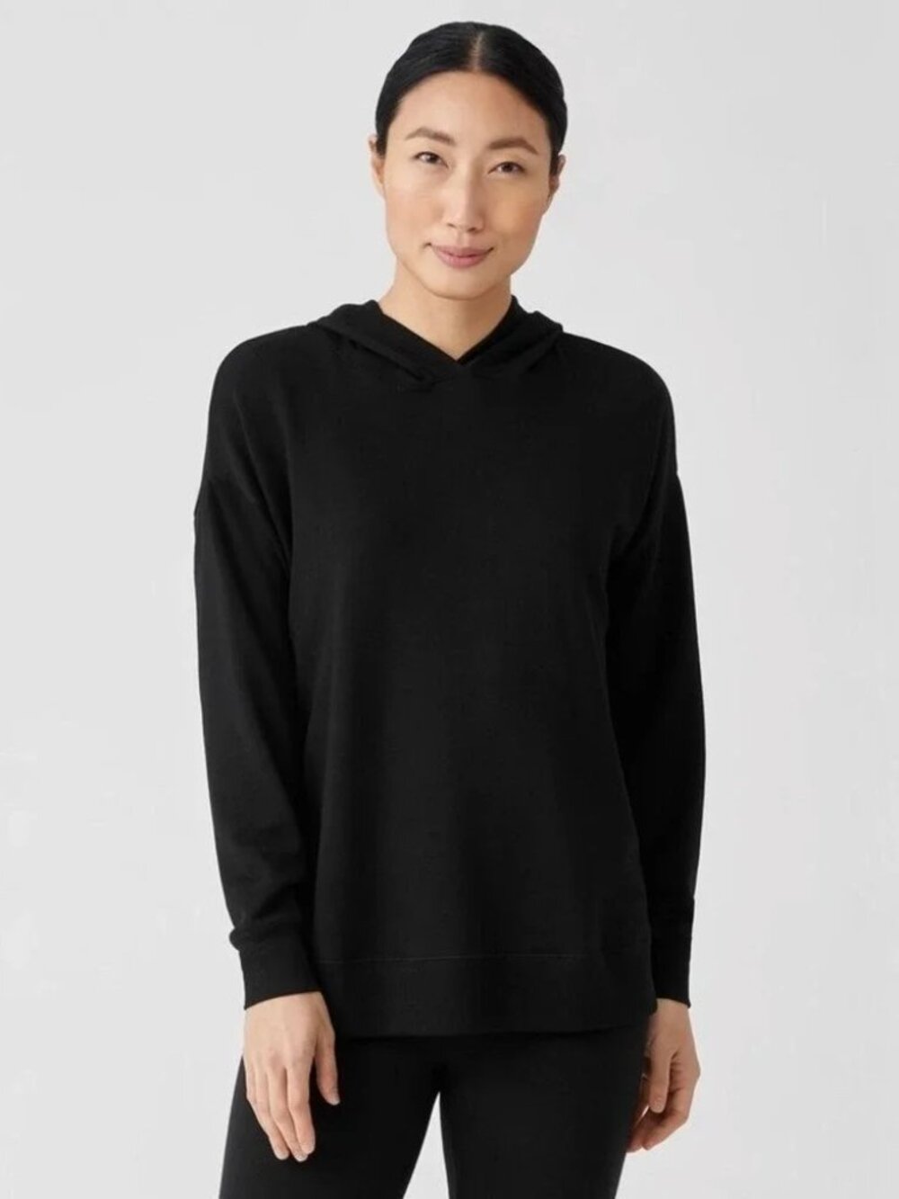 Eileen Fisher Organic Cotton Hoodie